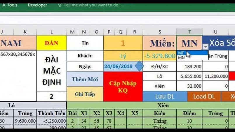 Kết quả lô đề được lấy từ Excel có tỷ lệ chính xác cao